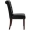 Flash Furniture 18.5 W, 27.5 L, 39.75 H 6-BT-P-BK-LEA-GG - alternate 4